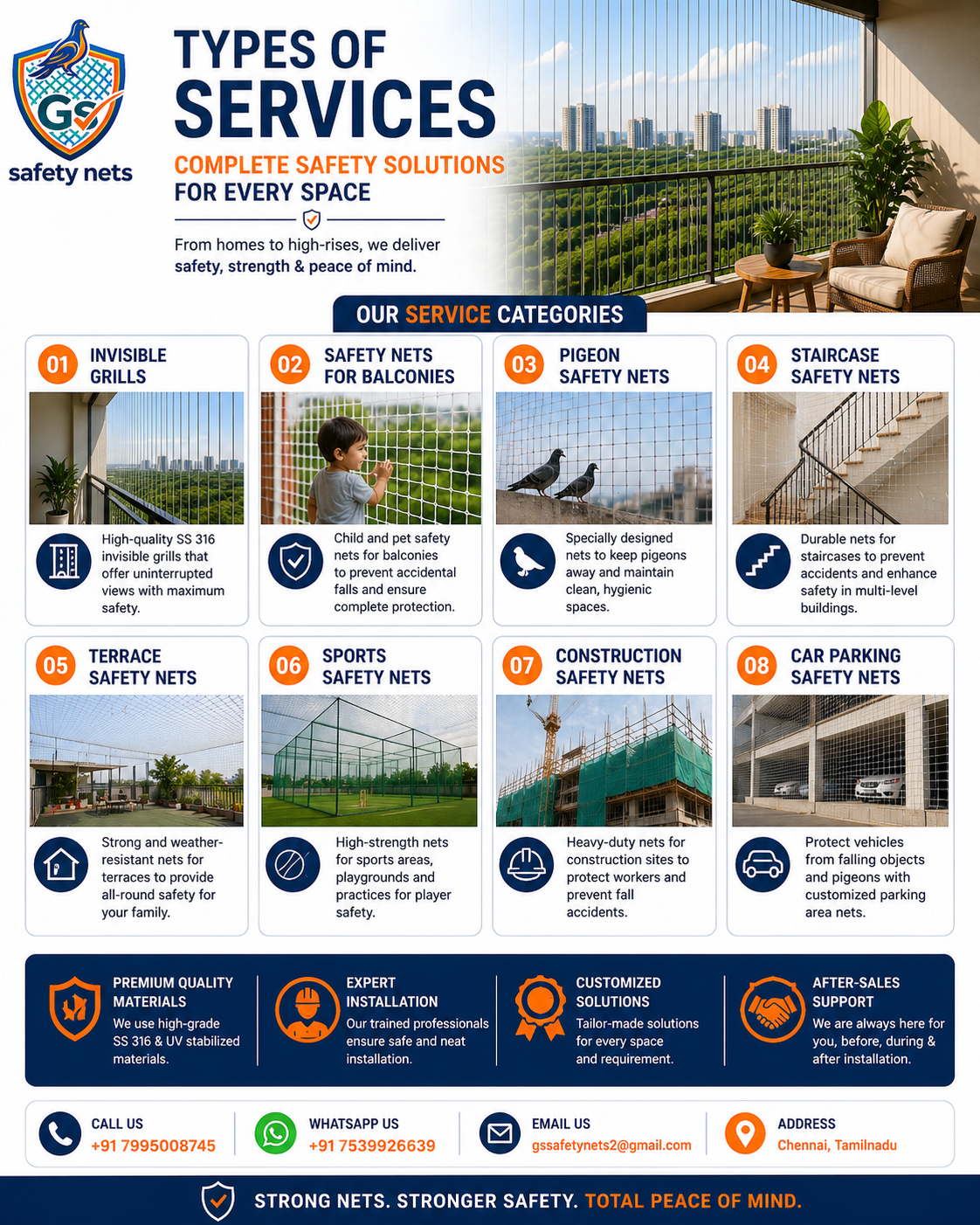Types of Safety Net Services